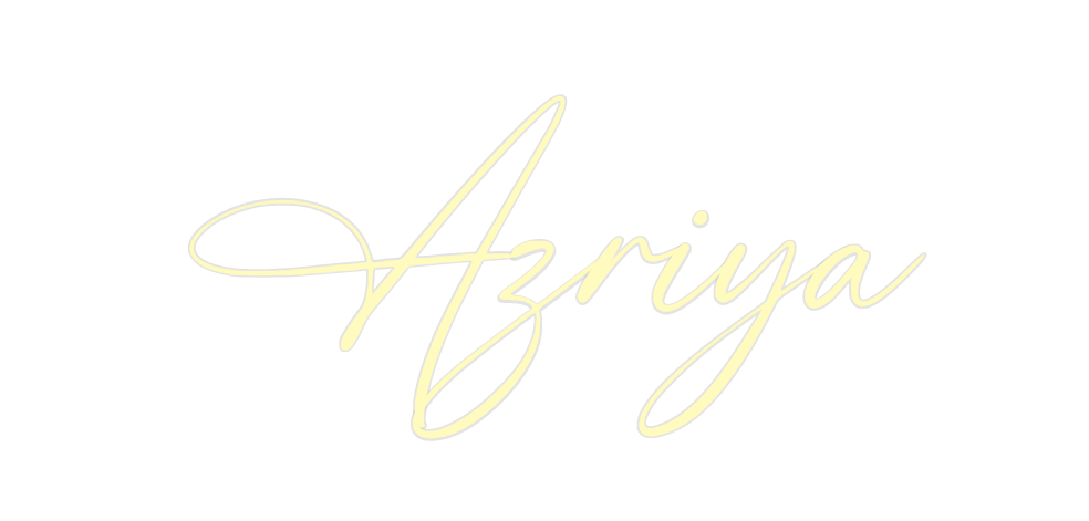 Custom Neon: Azriya