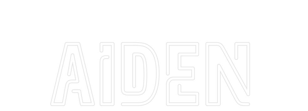 Custom Neon: Aiden
