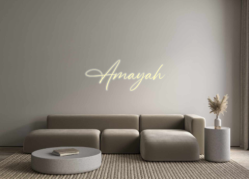 Custom Neon: Amayah