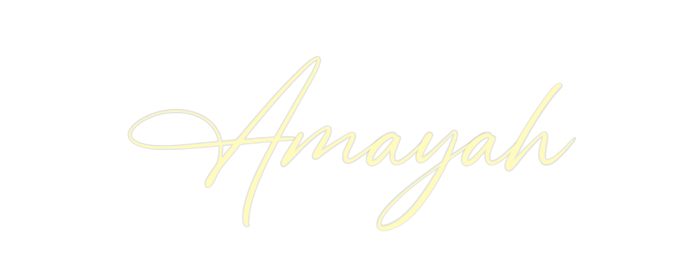 Custom Neon: Amayah