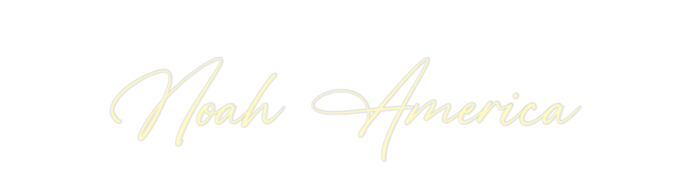Custom Neon: Noah America