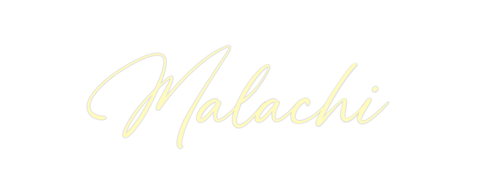 Custom Neon: Malachi