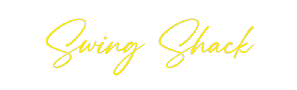 Custom Neon: Swing Shack