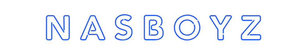 Custom Neon: N A S B O Y Z