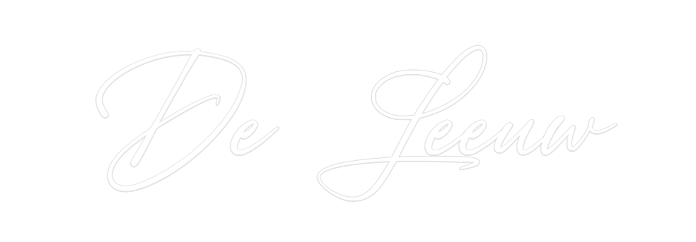 Custom Neon: De Leeuw