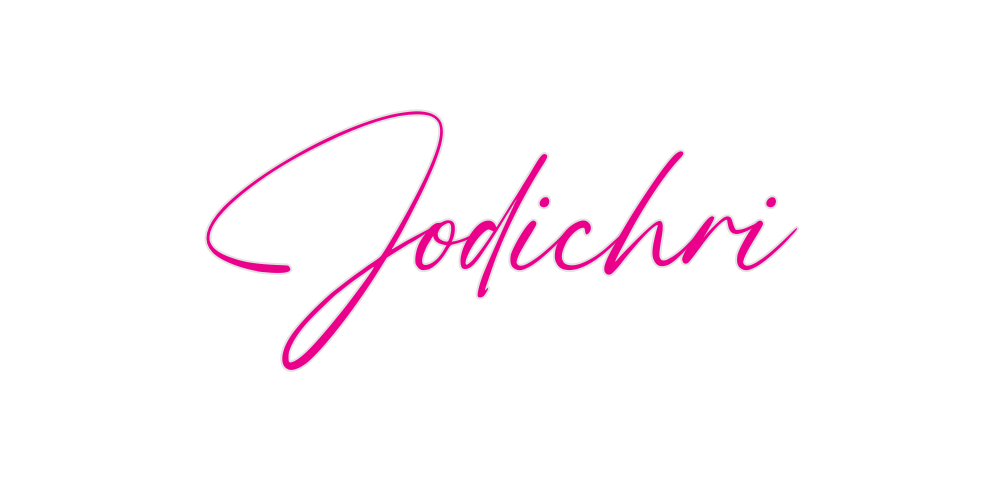 Custom Neon: Jodichri