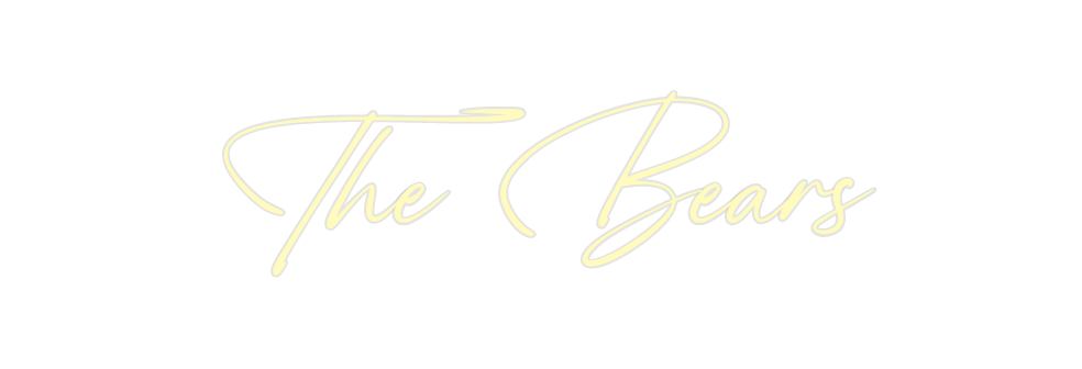 Custom Neon: The Bears