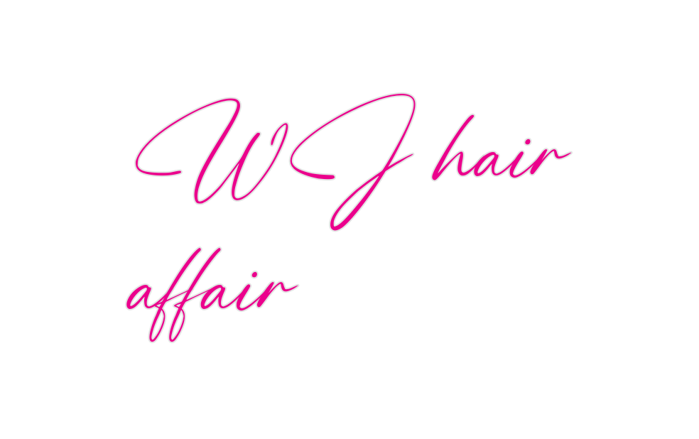 Custom Neon: WJ hair
affair
