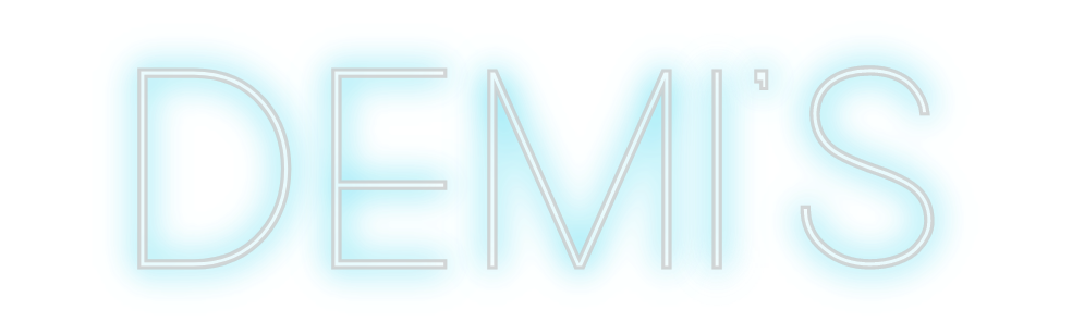 Custom Neon: Demi's