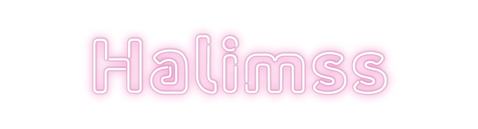 Custom Neon: Halimss