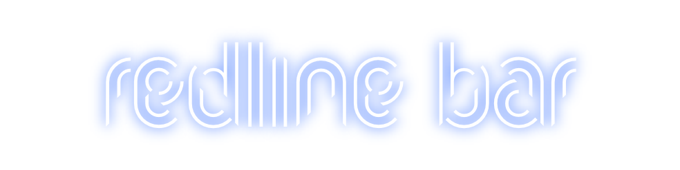 Custom Neon: Redline Bar