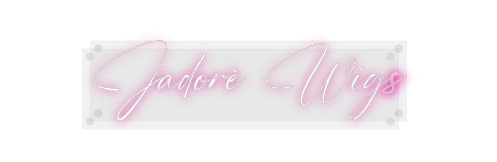 Custom Neon: Jadorè Wigs