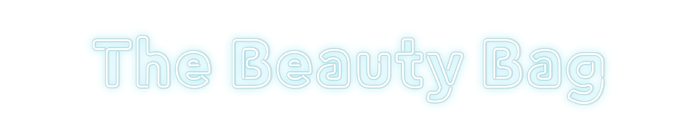 Custom Neon: The Beauty Bag