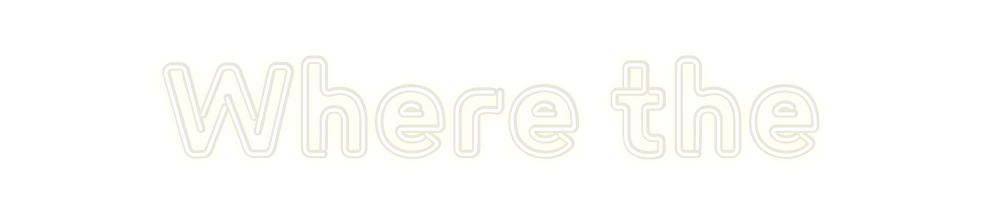 Custom Neon: Where the