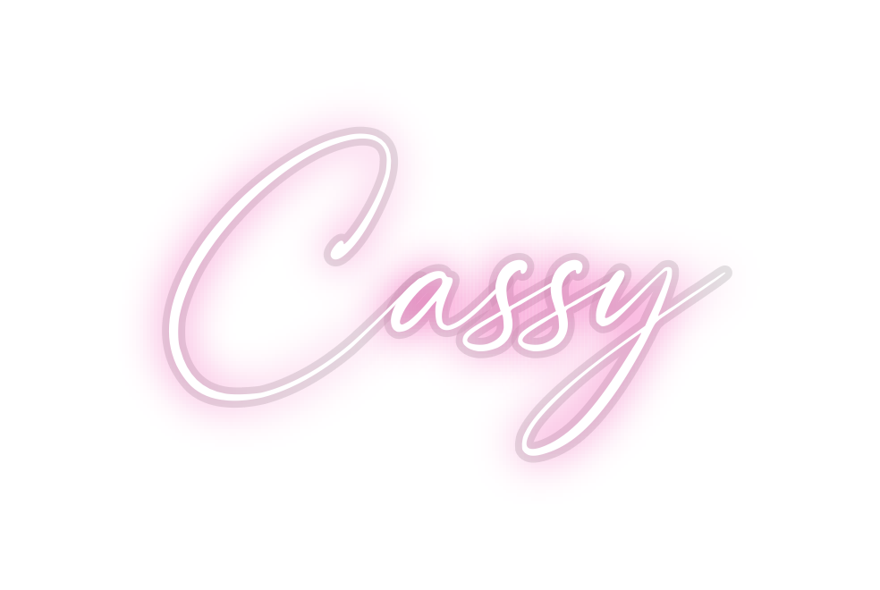 Custom Neon: Cassy