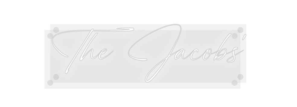 Custom Neon: The Jacobs'