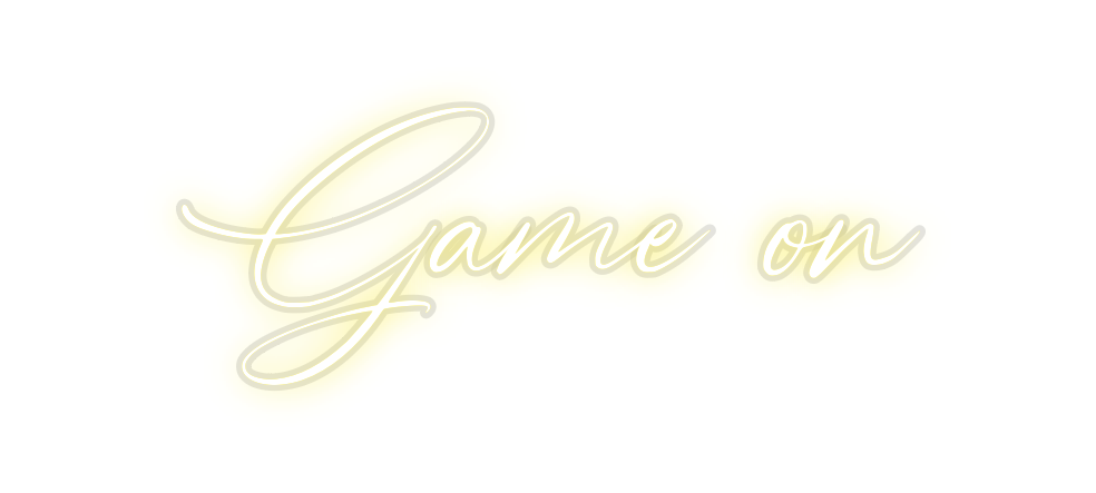 Custom Neon: Game on