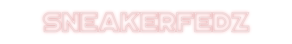 Custom Neon: Sneakerfedz
