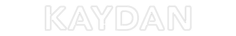 Custom Neon: KAYDAN