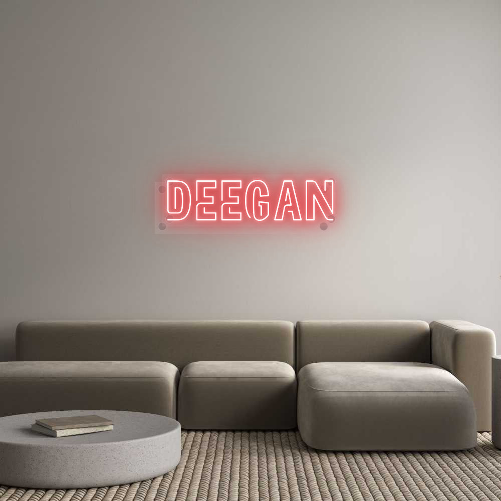 Custom Neon: DEEGAN