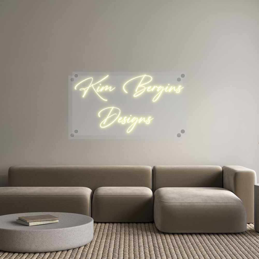 Custom Neon: Kim Bergins
...