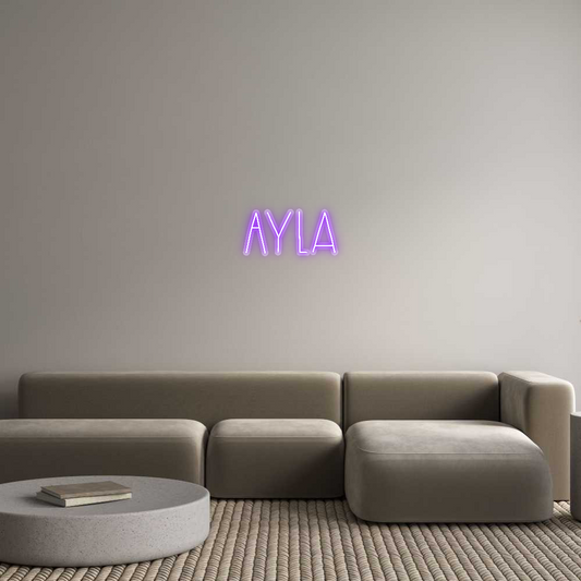 Custom Neon: Ayla