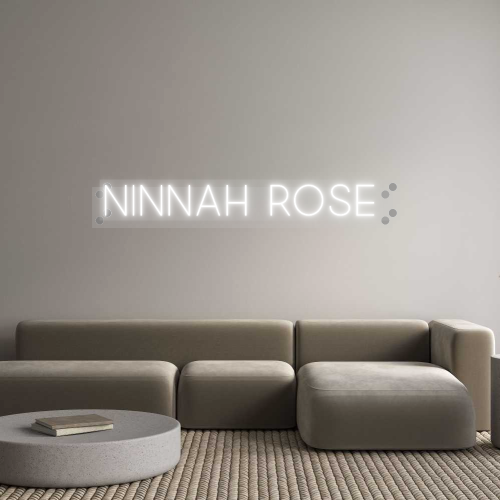 Custom Neon: Ninnah Rose