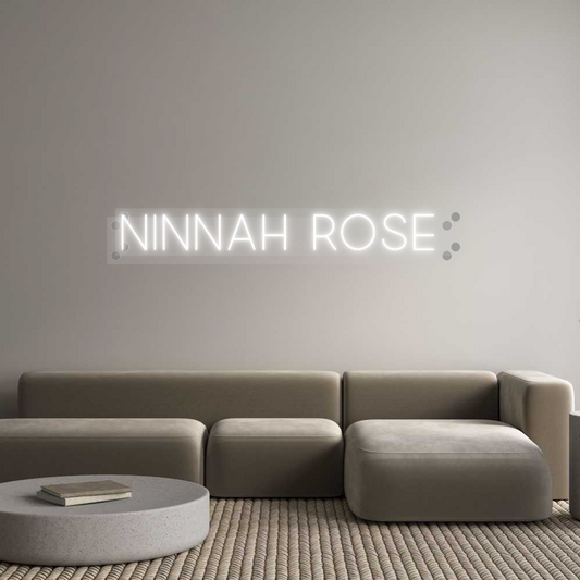 Custom Neon: Ninnah Rose