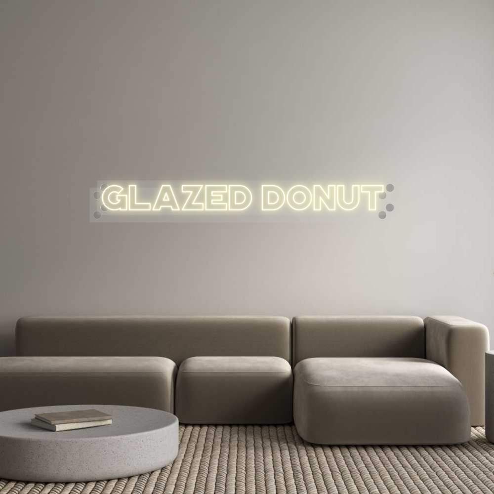 Custom Neon: Glazed Donut