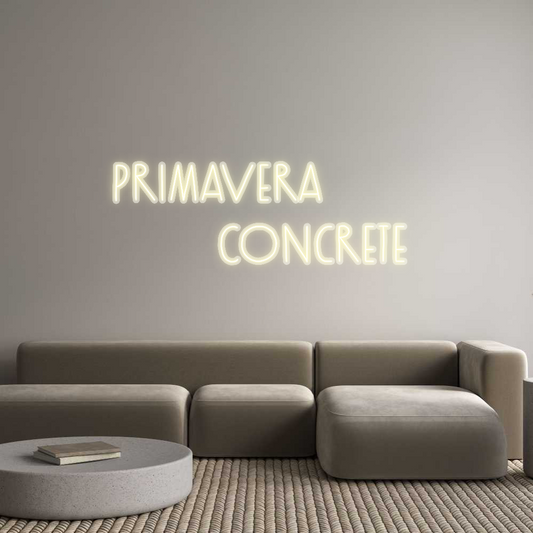 Custom Neon: Primavera 
 ...