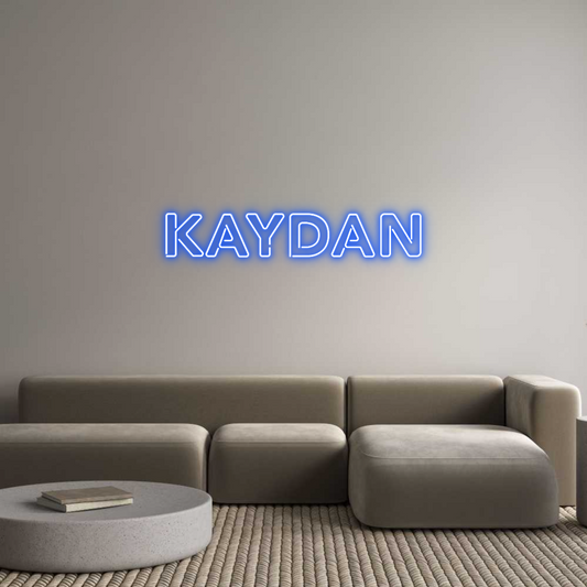 Custom Neon: KAYDAN