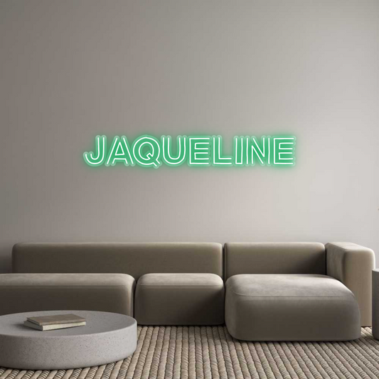 Custom Neon: Jaqueline
