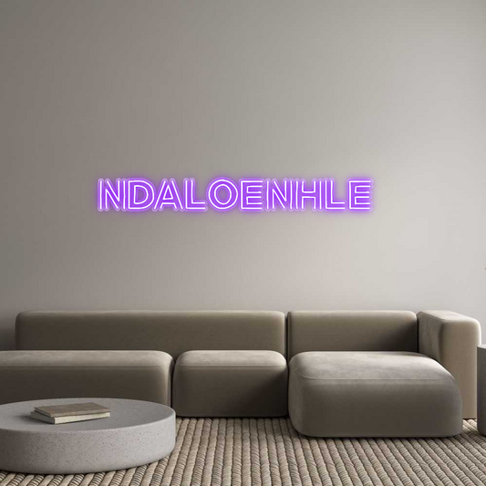 Custom Neon: NDALOENHLE