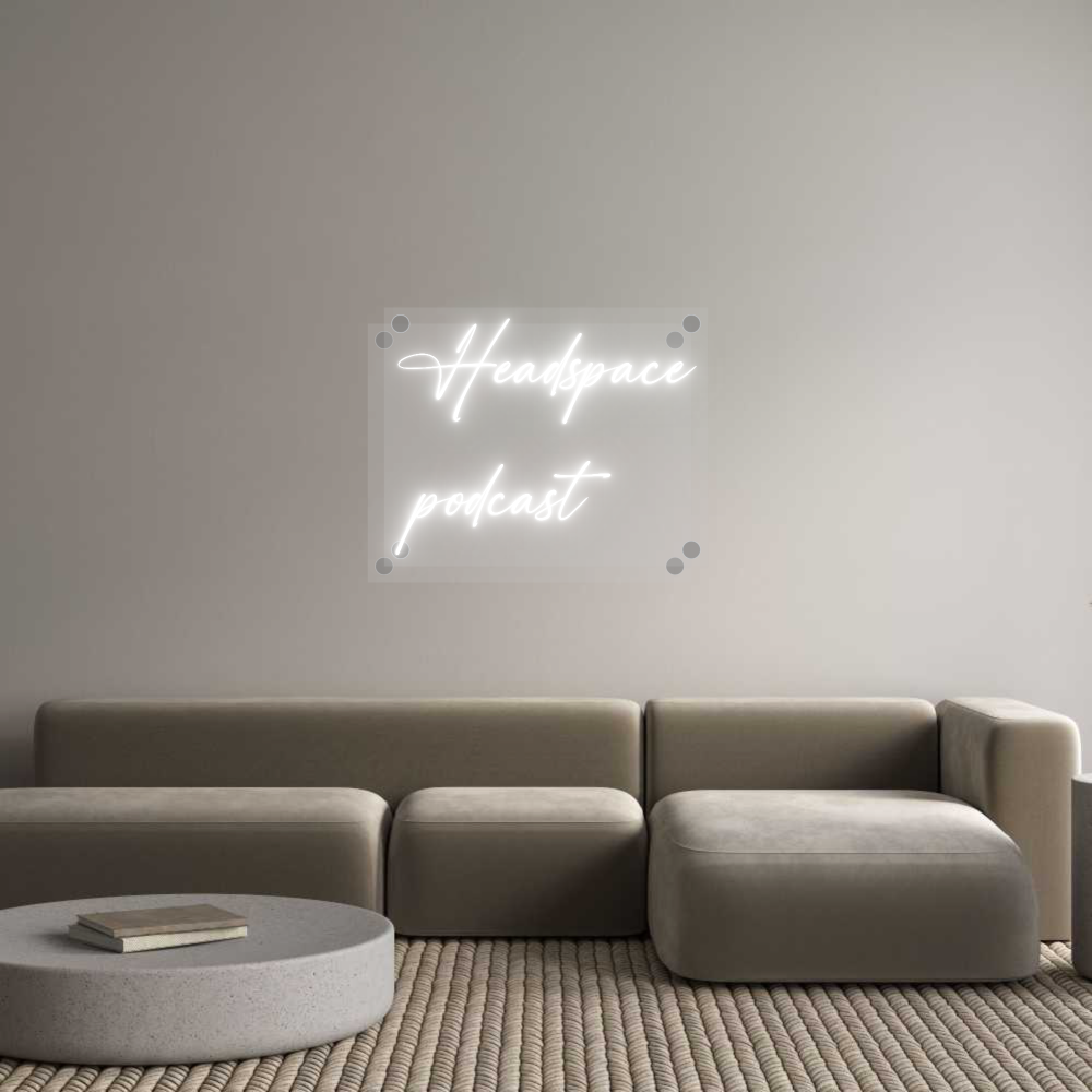 Custom Neon: Headspace
po...
