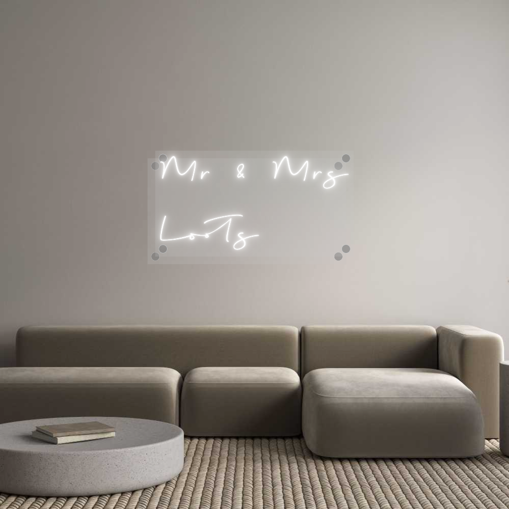 Custom Neon: Mr & Mrs
Loo...