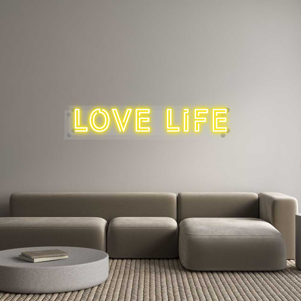Custom Neon: Love Life