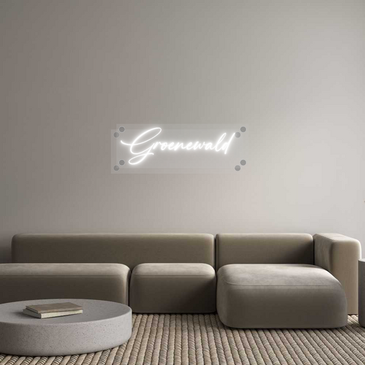 Custom Neon: Groenewald