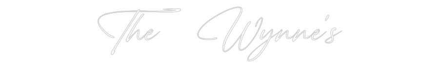 Custom Neon: The Wynne's