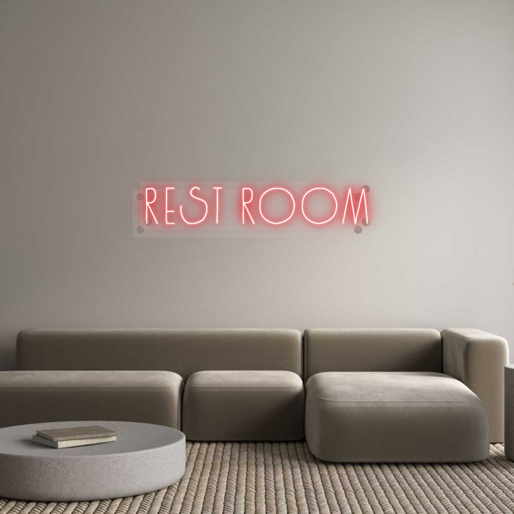 Custom Neon: Rest Room