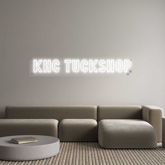 Custom Neon: KHC Tuckshop