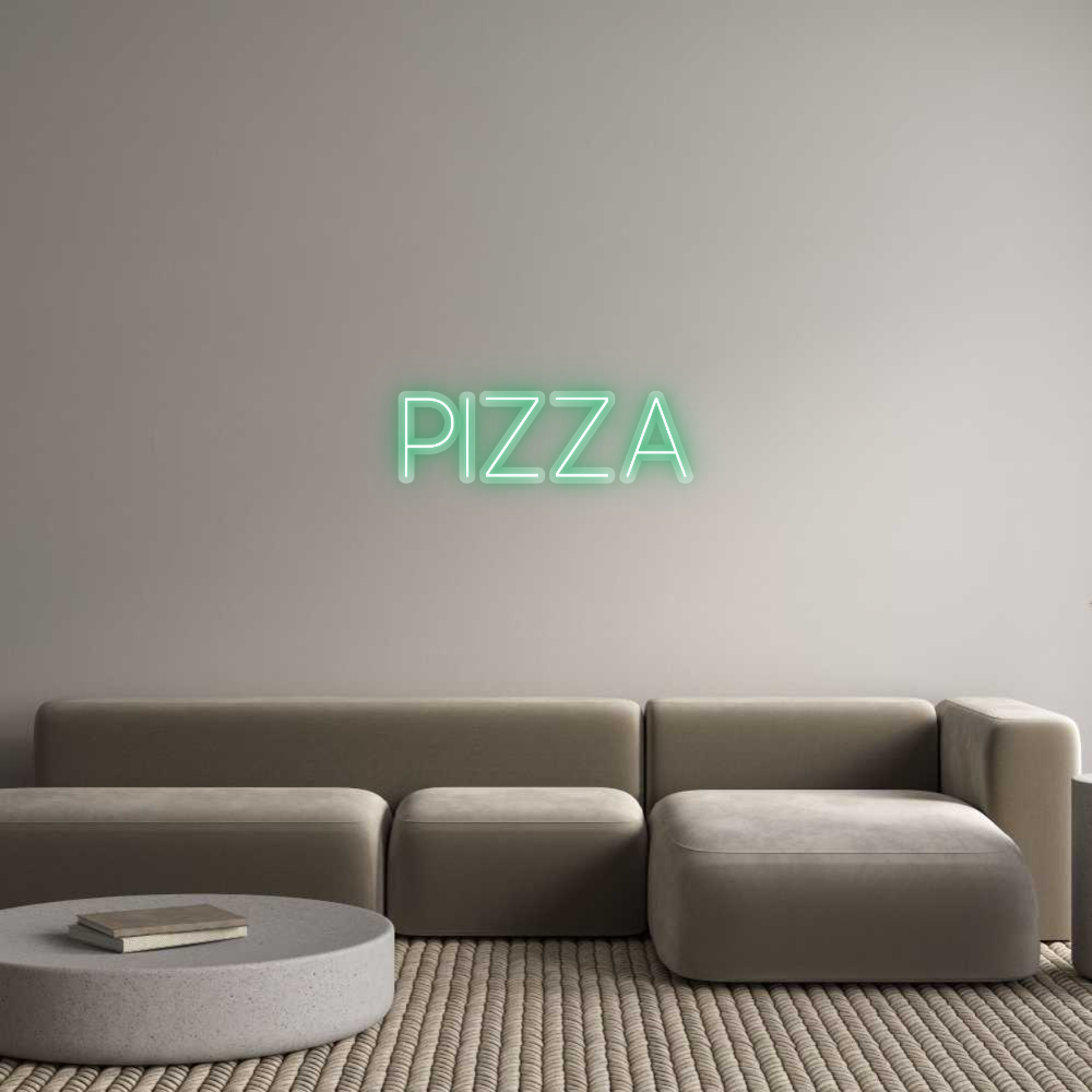 Custom Neon: Pizza