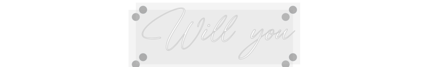 Custom Neon: Will you