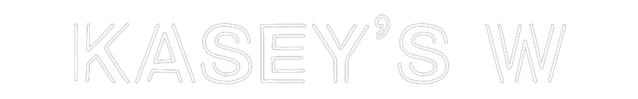 Custom Neon: Kasey’s w