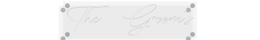 Custom Neon: The Groom's