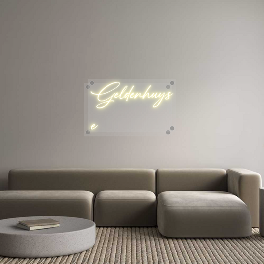 Custom Neon: Geldenhuys
e