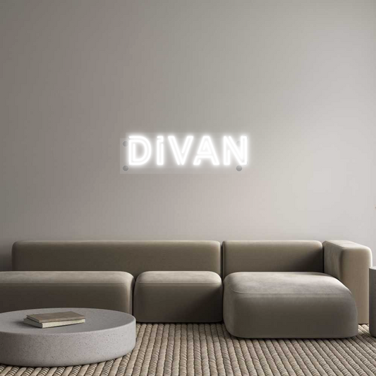 Custom Neon: Divan