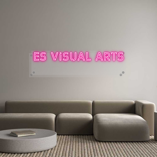 Custom Neon: ES Visual Art...
