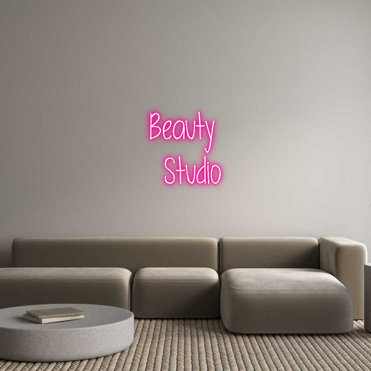 Custom Neon: Beauty 
Studio