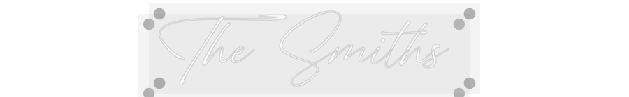 Custom Neon: The Smiths