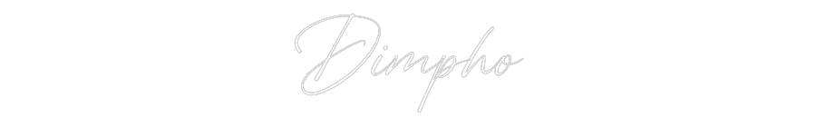 Custom Neon: Dimpho